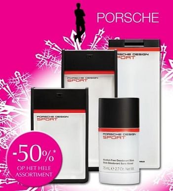 Promoties -50 % op het hele assortiment - Porsche - Geldig van 02/01/2013 tot 31/01/2013 bij ICI PARIS XL