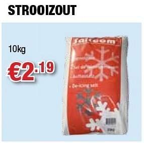 Promoties Strooizout - Huismerk - Cevo - Geldig van 03/01/2013 tot 16/01/2013 bij Cevo Market