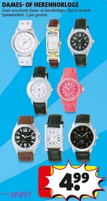 Spirit horloge kruidvat sale