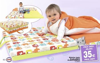 Plastitemple Matelas Tapis De Jeu Pliant Plastitemple En Promotion Chez Cora