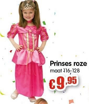 Promoties Prinses roze - Huismerk - Euroshop - Geldig van 19/01/2013 tot 31/01/2013 bij Euro Shop