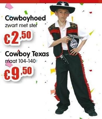 Promoties Cowboyhoed - Huismerk - Euroshop - Geldig van 19/01/2013 tot 31/01/2013 bij Euro Shop