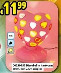 Promoties Discobal in hartvorm - Merk onbekend - Geldig van 21/01/2013 tot 17/02/2013 bij ToyChamp