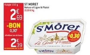 Promotions St moret natuur of ligne + plaisir - St Môret  - Valide de 23/01/2013 à 29/01/2013 chez Smatch