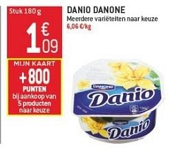 Promoties Danio danone - Danone - Geldig van 23/01/2013 tot 29/01/2013 bij Match