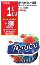 Promoties Danio danone - Danone - Geldig van 23/01/2013 tot 29/01/2013 bij Match
