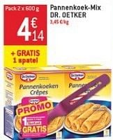 Promoties Pannenkoek-mix dr. oetker - Dr. Oetker - Geldig van 23/01/2013 tot 29/01/2013 bij Match