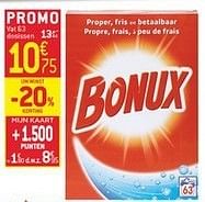 Promoties Waspoeder bonux - Bonux - Geldig van 23/01/2013 tot 29/01/2013 bij Match