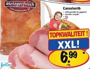 Promoties Casselerrib - Huismerk - Lidl - Geldig van 24/01/2013 tot 30/01/2013 bij Lidl