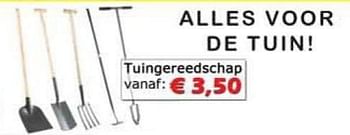 Promoties Alles voor de tuin - Huismerk - Itek - Geldig van 24/01/2013 tot 31/01/2013 bij Itek