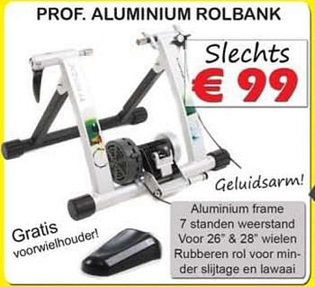 Promoties Prof. aluminium rolbank - Huismerk - Itek - Geldig van 24/01/2013 tot 31/01/2013 bij Itek