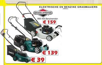 Promoties B+s 450 benzinemotor - Merk onbekend - Geldig van 24/01/2013 tot 31/01/2013 bij Itek