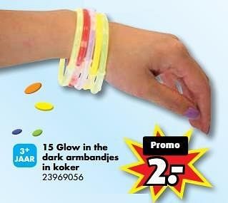 Promoties 15 glow in the dark armbandjes in koker - Huismerk - Bart Smit - Geldig van 26/01/2013 tot 17/02/2013 bij Bart Smit