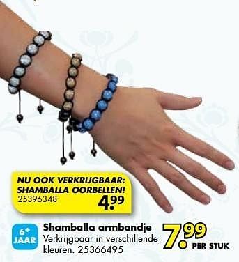 Promoties Shamballa armbandje - Huismerk - Bart Smit - Geldig van 26/01/2013 tot 17/02/2013 bij Bart Smit