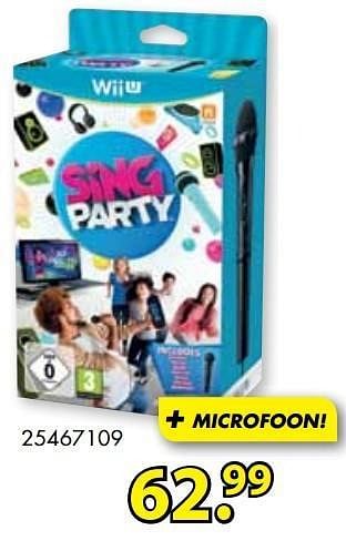 Promoties Singparty - Nintendo - Geldig van 26/01/2013 tot 17/02/2013 bij Bart Smit