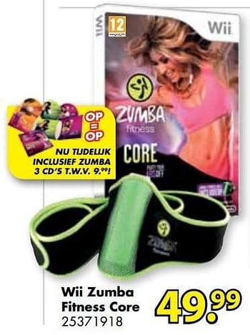 Promoties Wii zumba fitness core - Majesco - Geldig van 26/01/2013 tot 17/02/2013 bij Bart Smit
