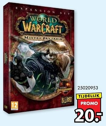 Promoties World warcraft - Blizzard Entertainment - Geldig van 26/01/2013 tot 17/02/2013 bij Bart Smit