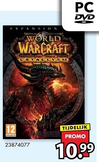 Promoties World warcraft - Blizzard Entertainment - Geldig van 26/01/2013 tot 17/02/2013 bij Bart Smit