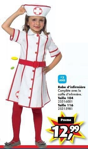 Promotions Robe d`infirmière - Produit maison - Bart Smit - Valide de 26/01/2013 à 17/02/2013 chez Bart Smit