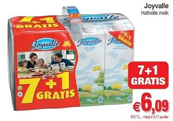 Promoties Joyvalle halfvolle melk - Joyvalle - Geldig van 29/01/2013 tot 03/02/2013 bij Intermarche