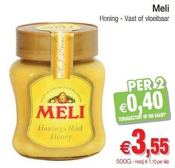 Promotions Meli honing - Meli - Valide de 29/01/2013 à 03/02/2013 chez Intermarche