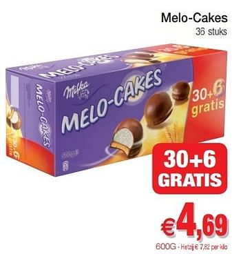 Promoties Melo-cakes - Milka - Geldig van 29/01/2013 tot 03/02/2013 bij Intermarche