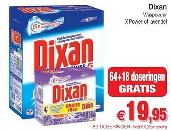 Promoties Dixan waspoeder - Dixan - Geldig van 29/01/2013 tot 03/02/2013 bij Intermarche