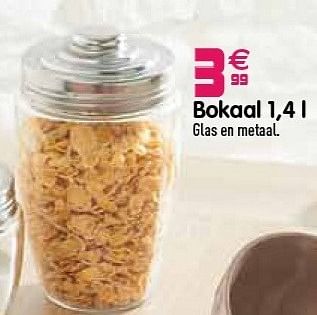 Promotions Bokaal 1,4 l - Produit maison - Gifi - Valide de 29/01/2013 à 06/02/2013 chez Gifi