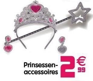 Promotions Prinsessen- accessoires - Produit maison - Gifi - Valide de 29/01/2013 à 06/02/2013 chez Gifi