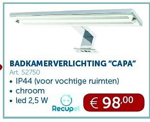 Promoties Badkamerverlichting capa - Huismerk - Zelfbouwmarkt - Geldig van 29/01/2013 tot 25/02/2013 bij Zelfbouwmarkt