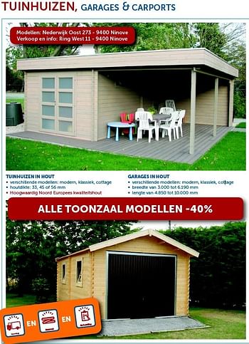 Promoties Alle toonzaal modellen 40% - Huismerk - Zelfbouwmarkt - Geldig van 29/01/2013 tot 25/02/2013 bij Zelfbouwmarkt
