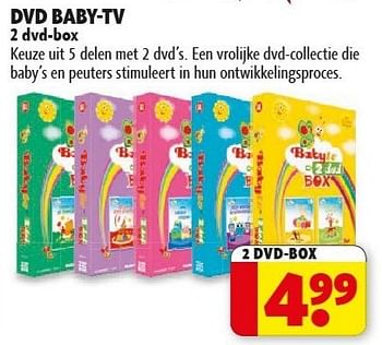 Promoties Dvd baby-tv - Huismerk - Kruidvat - Geldig van 29/01/2013 tot 10/02/2013 bij Kruidvat