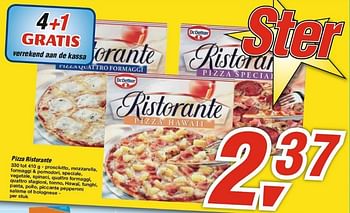 Promoties Pizza ristorante - Dr. Oetker - Geldig van 30/01/2013 tot 12/02/2013 bij Makro