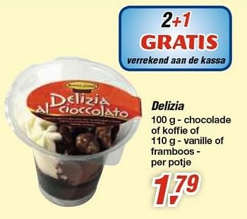 Promotions Delizia - Delizia - Valide de 30/01/2013 à 12/02/2013 chez Makro