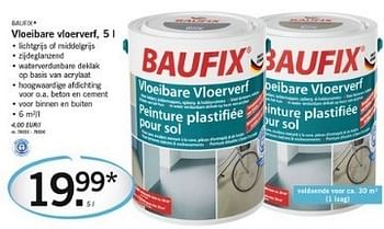 Promoties Vloeibare vloerverf - Baufix - Geldig van 31/01/2013 tot 02/02/2013 bij Lidl