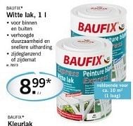 Promoties Witte lak 1 l - Baufix - Geldig van 31/01/2013 tot 02/02/2013 bij Lidl