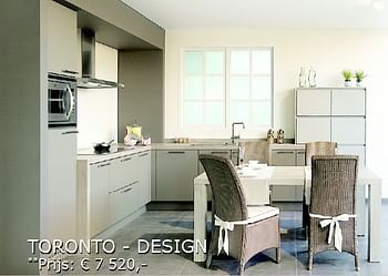 Promoties Toronto - design - Huismerk - Dovy Keukens - Geldig van 01/02/2013 tot 28/02/2013 bij Dovy Keukens