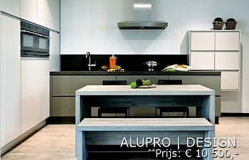 Promoties Alupro design - Huismerk - Dovy Keukens - Geldig van 01/02/2013 tot 28/02/2013 bij Dovy Keukens