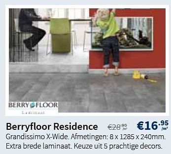Promoties Berryfloor residence - Berry Floor - Geldig van 01/02/2013 tot 13/02/2013 bij Cevo Market