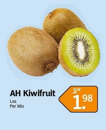 Promoties Ah kiwifruit - Huismerk - Albert Heijn - Geldig van 04/02/2013 tot 10/02/2013 bij Albert Heijn
