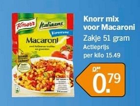 Promoties Knorr mix voor macaroni - Knorr - Geldig van 04/02/2013 tot 10/02/2013 bij Albert Heijn