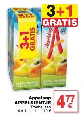 Promoties Appelsap appelsientje - Appelsientje - Geldig van 05/02/2013 tot 11/02/2013 bij Cora