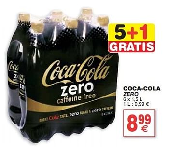 Promoties Coca-cola zero - Coca Cola - Geldig van 05/02/2013 tot 11/02/2013 bij Cora