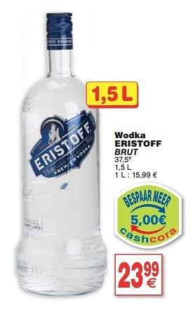 Promoties Wodka eristoff brut - Eristoff - Geldig van 05/02/2013 tot 11/02/2013 bij Cora