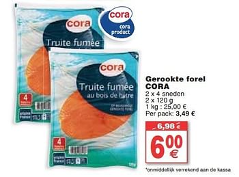 Promoties Gerookte forel cora - Cora - Geldig van 05/02/2013 tot 11/02/2013 bij Cora