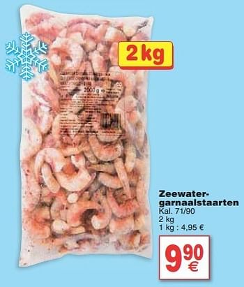 Promoties Zeewatergarnaalstaarten - Huismerk - Cora - Geldig van 05/02/2013 tot 11/02/2013 bij Cora