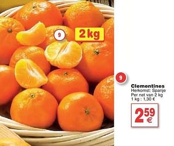Promoties Clementines - Huismerk - Cora - Geldig van 05/02/2013 tot 11/02/2013 bij Cora