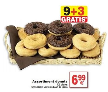 Promoties Assortiment donuts - Huismerk - Cora - Geldig van 05/02/2013 tot 11/02/2013 bij Cora