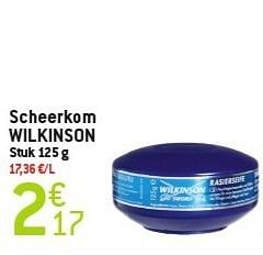 Promoties Scheerkom wilkinson - Wilkinson - Geldig van 06/02/2013 tot 12/02/2013 bij Match Food & More