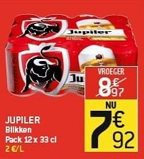 Promoties Jupiler blikken - Jupiler - Geldig van 06/02/2013 tot 12/02/2013 bij Match Food & More